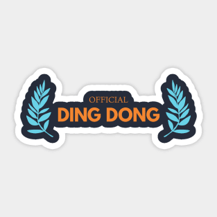 Official Ding Dong Sticker